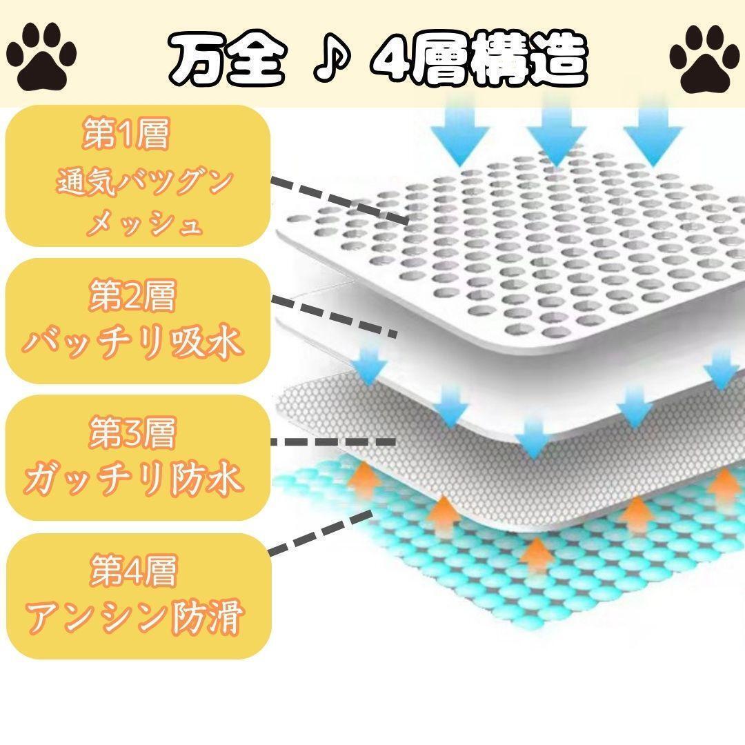 ★ 送料無料 匿名 即日発送 ★ ペット シート 吸水 マット 洗える 防水 シーツ 犬 猫 トイレ 赤ちゃん おむつ 交換 幼児 グッズ M ベージュ