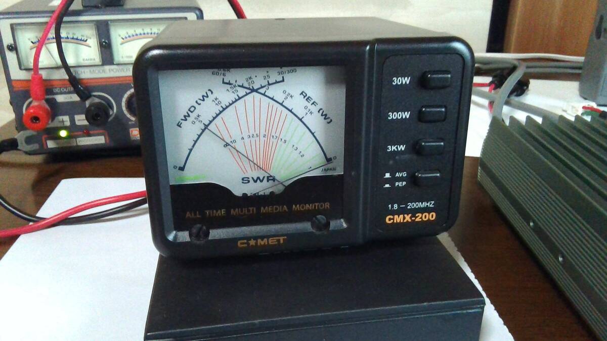 東京ハイパワー HL-62Vsx 144Mhz帯 FM・SSBリニアアンプ ほぼ未使用の極上美品 説明書・付属品一式付属・動作テスト済の画像9