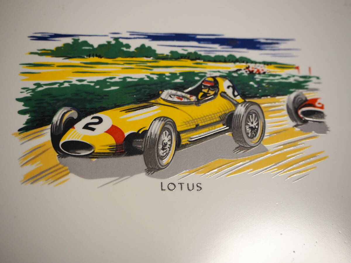 オートモビリア　ロータス　フォーミュラカー　Ｆ1　AUTOMOBILIA LOTUS FORMULA ONE セラミックタイル_画像2