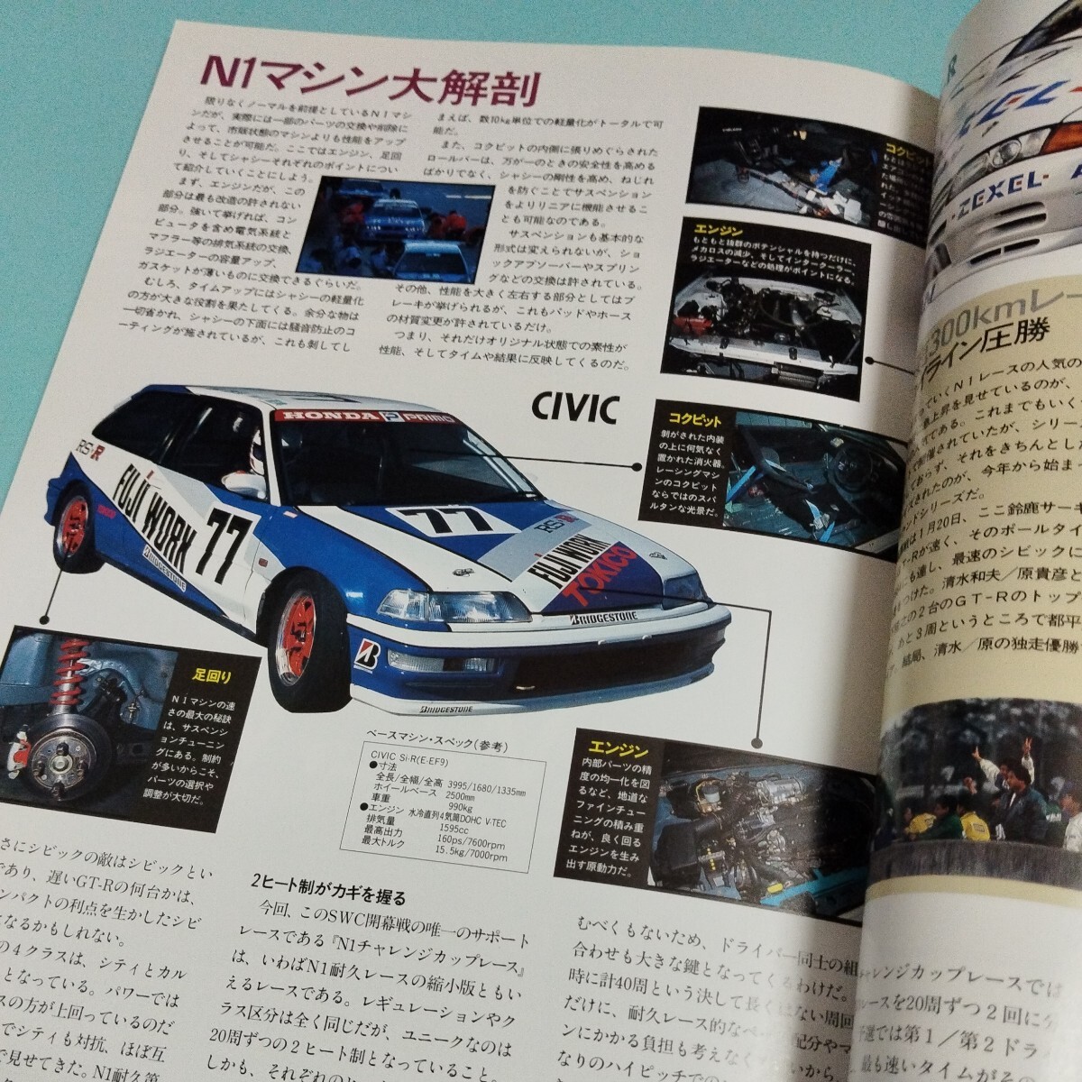 SWC 1991 鈴鹿サーキット 公式プログラムの画像7