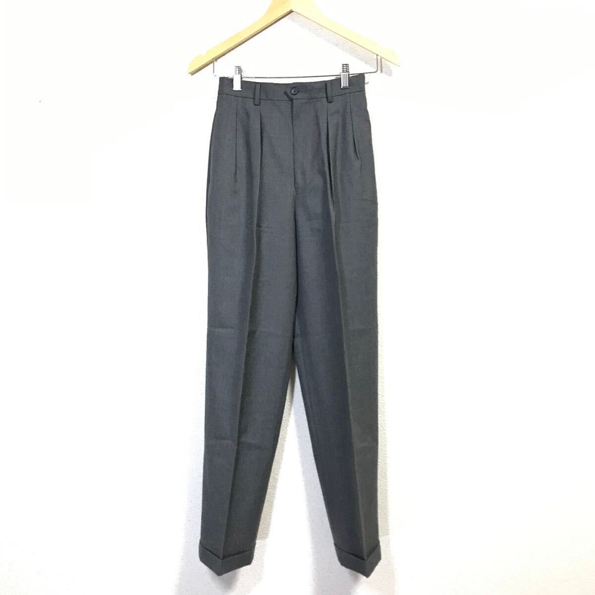 FA1dh made in Japan [NEWYORKER new yo- car ] tailored jacket setup size 36(S rank ) lady's skirt pants wool suit 