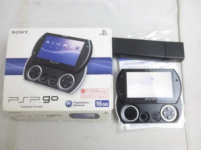 【同梱可】中古品 ゲーム PSP 本体 PSP go PSP-N1000 ピアノブラック 動作品 箱あり_画像2