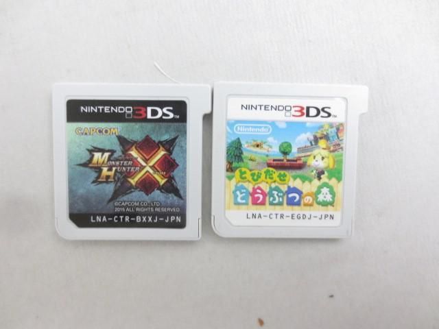 【同梱可】中古品 ゲーム ニンテンドー3DS ソフト ファイアーエムブレム 覚醒 モンスターハンター4G 等 グッズセットの画像2