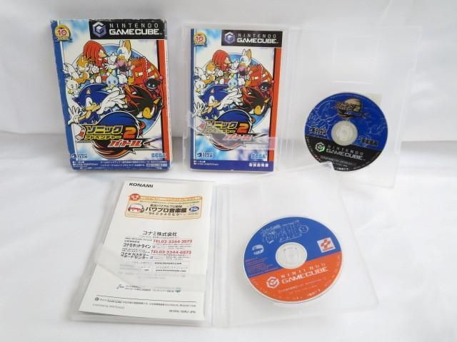 【同梱可】中古品 ゲーム ゲームキューブ ソフト 巨人のドシン ソニックアドベンチャー 2 バトル マリオパーティー 4の画像4