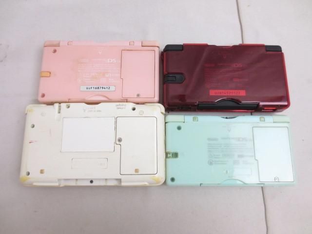 【同梱可】訳あり ゲーム ニンテンドーDS/DS Lite 本体 ジャンク品 USG-001 NTR-001 レッド ミント ホワイト ピンクの画像7