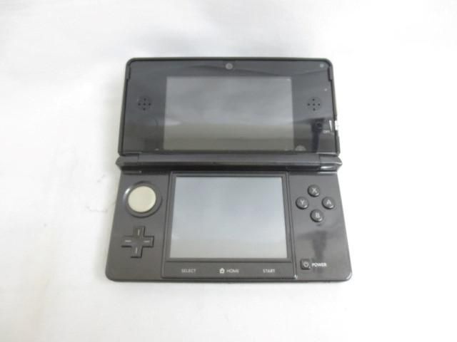 【同梱可】中古品 ゲーム ニンテンドー3DS 本体 CTR-001 コスモブラック 動作品 充電ケーブル スタンド付き_画像5