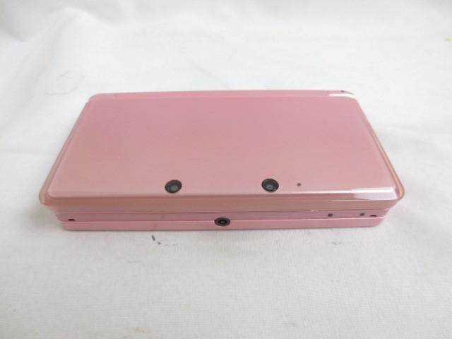 [ including in a package possible ] secondhand goods game Nintendo 3DS body CTR-001 Misty pink operation goods charge cable stand attaching 