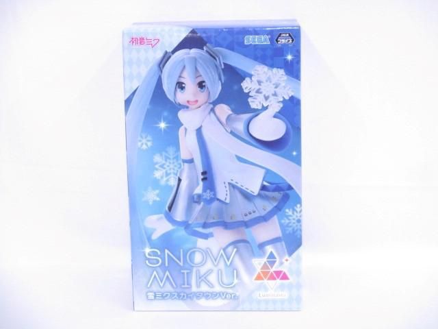 【新品】 フィギュア セガ Luminasta 初音ミク SNOW MIKU 雪ミクスカイタウンVer. 未開封_画像1