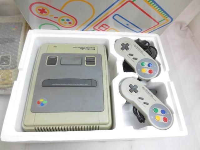 [ set sale operation not yet .] game Super Famicom body HVC-002 box controller power supply cable peripherals goods 