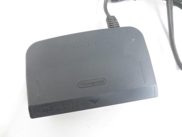 【同梱可】中古品 ゲーム NINTENDO 64 アクセサリ-・周辺機器 NUS-004 コントローラパック 電源ケーブル 6点 グッズの画像4