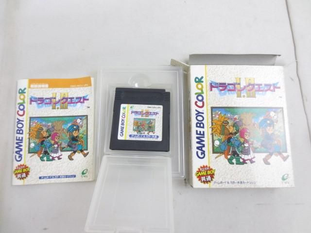 【同梱可】中古品 ゲーム ゲームボーイ ソフト ポケットモンスター 金 ドラゴンクエスト 1 2 箱説付き 2点 グッズセの画像3