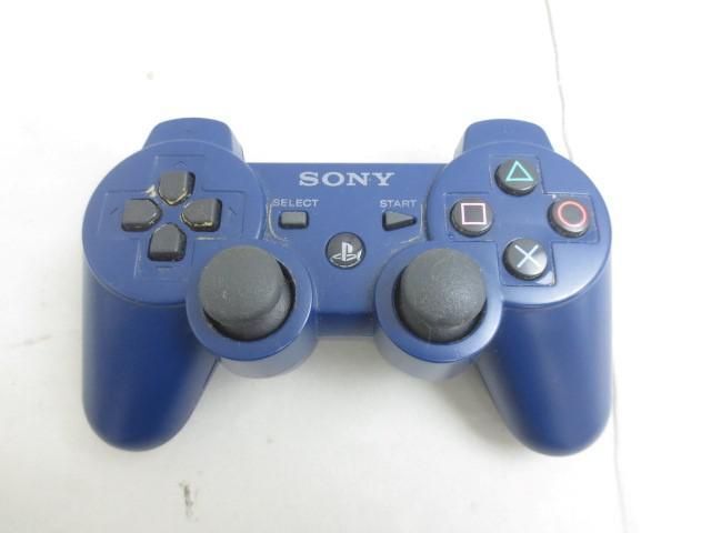 【同梱可】中古品 プレイステーション3 PS3本体 CECH-4000B ブルー 動作品 コントローラー 周辺機器付きの画像8