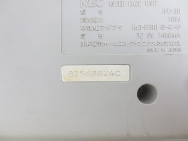 【同梱可】ジャンク品 ゲーム NEC PCエンジン 本体 インターフェースユニット IFU-30 CD-ROM プレイヤー CDR-30 PI-Tの画像4