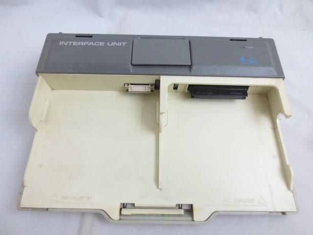 【同梱可】ジャンク品 ゲーム NEC PCエンジン 本体 インターフェースユニット IFU-30 CD-ROM プレイヤー CDR-30 PI-Tの画像2