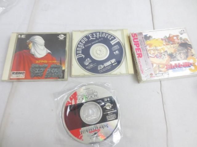 【同梱可】中古品 ゲーム NEC PCエンジン ソフト CD-ROM コズミック ファンタジー3 エグザイル 等 4点 グッズセットの画像1