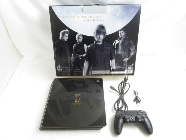 【同梱可】中古品 ゲーム プレイステーション4 PS4本体 CUH-2000B ファイナルファンタジー XV LUNA EDITION_画像2