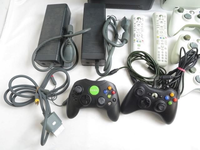 【同梱可】訳あり ゲーム Xbox 360 本体 ジャンク品 ホワイト ブラック コントローラー 電源ケーブル 周辺機器 グッの画像6