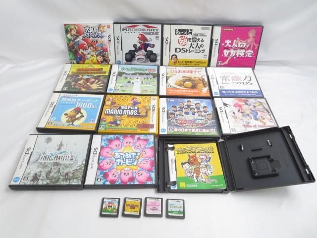 [ включение в покупку возможно ] б/у товар игра Nintendo DS soft большой ..s mash Brothers ....! машина bi. Mario Cart др. 19