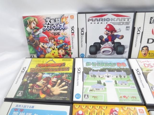 [ включение в покупку возможно ] б/у товар игра Nintendo DS soft большой ..s mash Brothers ....! машина bi. Mario Cart др. 19