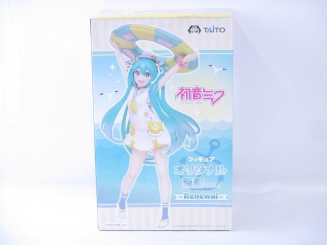 【未開封】初音ミク フィギュア オリジナル 夏服ver. Renewal タイトー_画像1