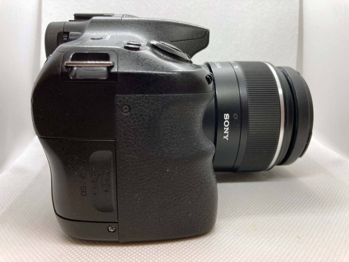 ソニー SONY α65 18-55mm レンズセット 一眼レフカメラ【ジャンク】_画像7