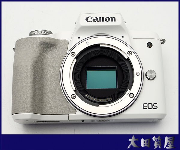 質屋☆EOS Kiss M2 ダブルズームキット EF-M 15-45mm F3.5-6.3 IS STM、EF-M 55-200mm F4.5-6.3 IS STM 動作品 中古☆1円～売り切りの画像4