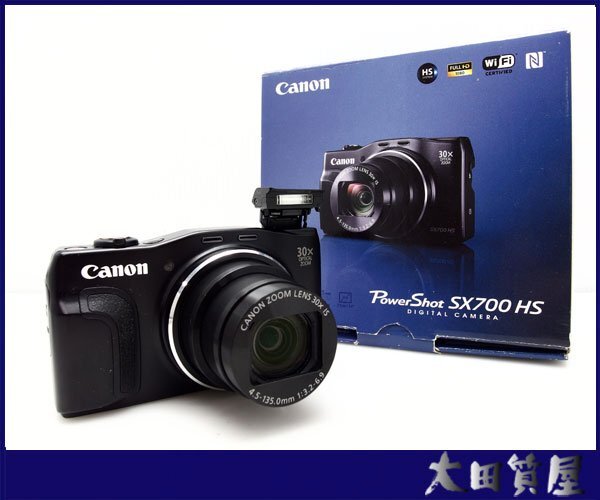 27)★質屋出品★【CANON PowerShot SX700 HS】約1610 万画素/30倍/Wi-Fi対応 中古★１円～売切り