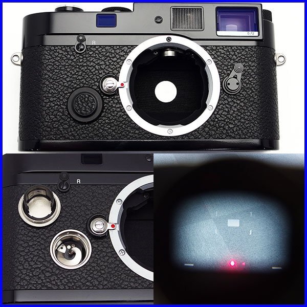 質屋出品☆Leica MP 0.72 ブラックペイント 10302 ボディ 元箱付き シャッター・露出 動作品 中古☆1円～売り切り