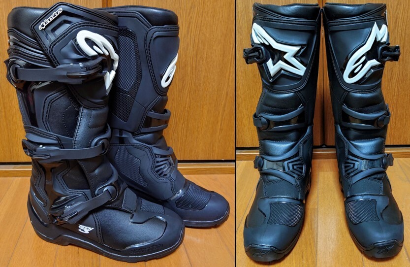 未使用 Alpinestars TECH3 エンデューロブーツ US8 (26.5cm) 黒（検索用 アルパインスターズ オフロードブーツ モトクロスブーツ テック3の画像3