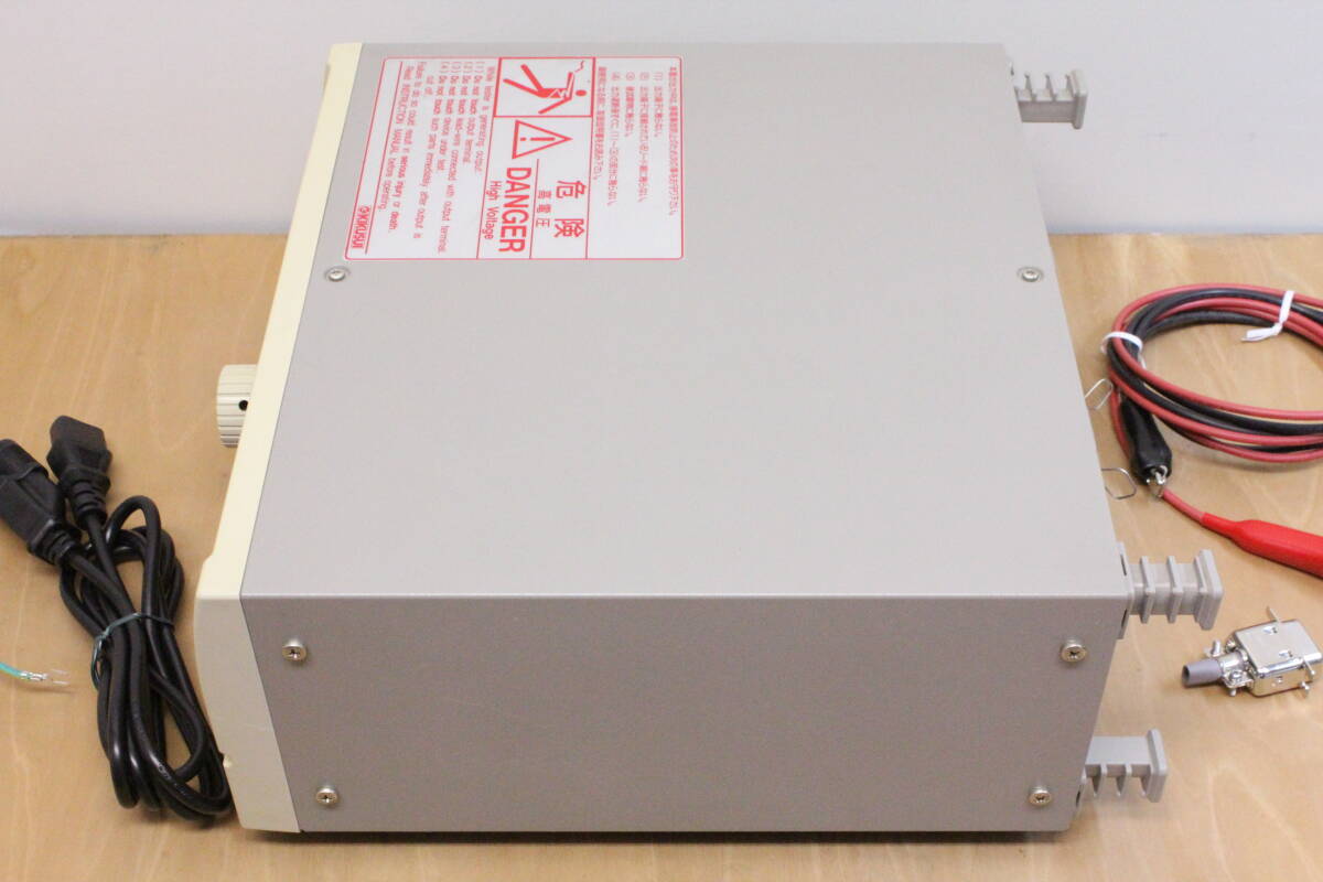 完動品 TOS5051 AC/DC耐電圧試験器 高圧リレー交換済 KIKUSUI 菊水電子工業    管k531000w403k70の画像8