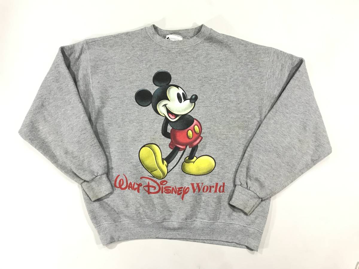 古着 15622 Sサイズ ミッキー スウェット micky ディズニー disney ヴィンテージ ビンテージ USA vintage キャラ_画像1