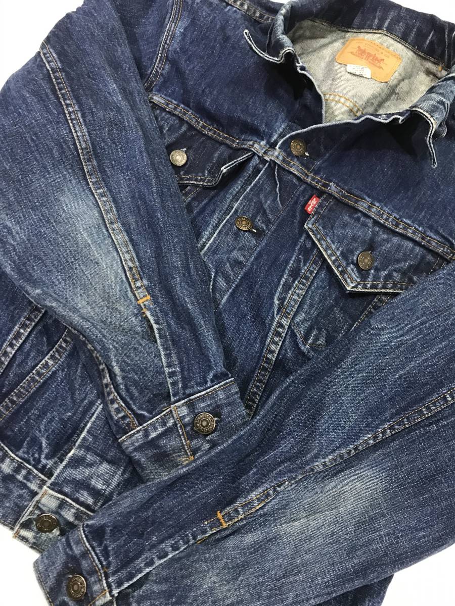 古着 18312 42 USA ビンテージ オリジナル vintage 60 70 80 90 levi's リーバイス デニムジャケット 70704 70705 70706_画像5