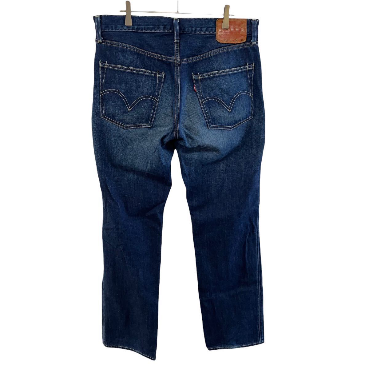 F13 リーバイス 502 w34 古着　ジーンズ デニムパンツ Levis メンズ_画像2