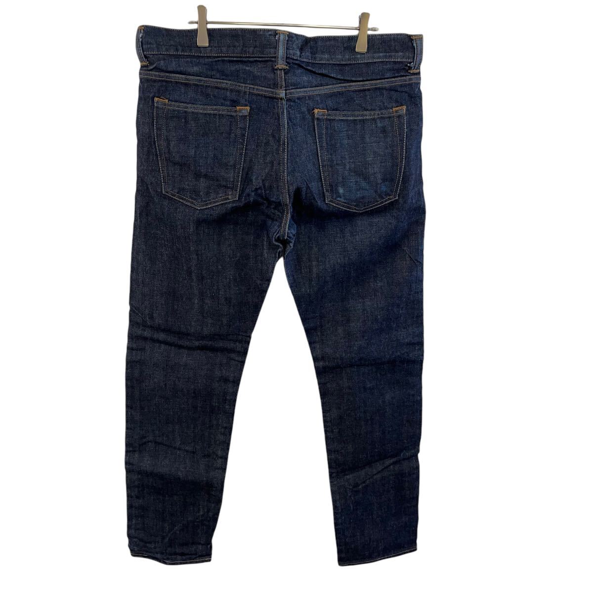 F14 Edwin w34 ED-80 SLIM б/у одежда джинсы Denim брюки EDWIN ткань .. мужской 