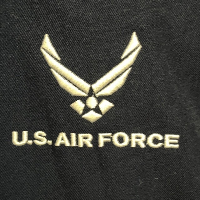 H2 US AIRFORCE 10L DLA 13年　ミリタリー　軍物　ライトウェイト　ジャケット　ネイビー　エアフォース　レディース_画像6