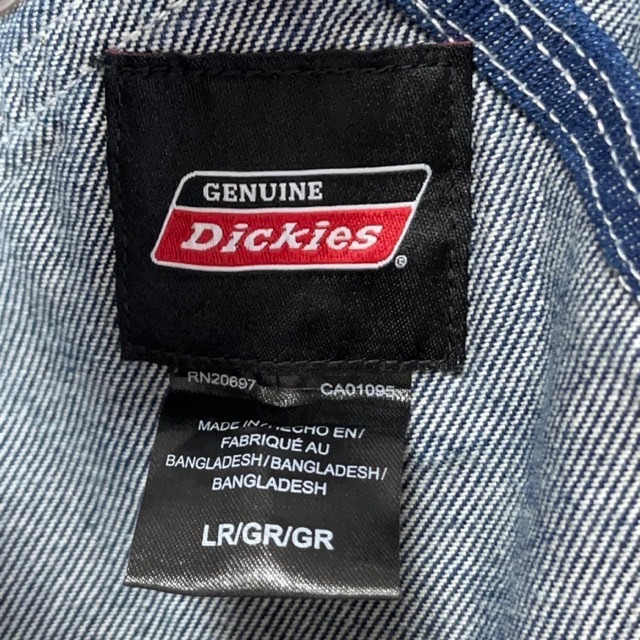 35 Dickies LR America old clothes jeans Denim overall pe Inter dark blue Dickies men's 