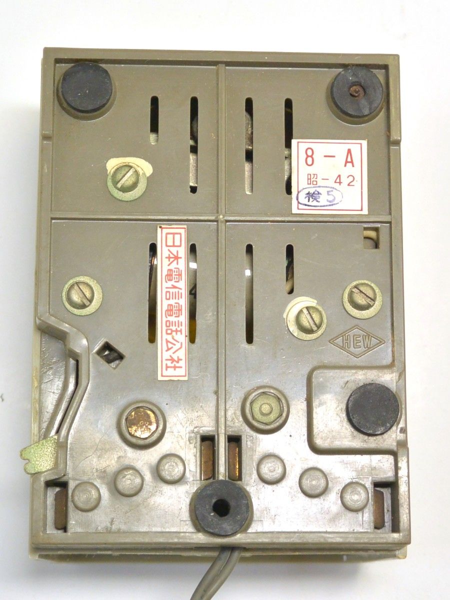電話用 増設 ベル 鳴動確認済 昭和42年製 昭和 レトロ|Yahoo 電話用 増設 ベル 鳴動確認済 昭和42年製 昭和 レトロ|Yahoo