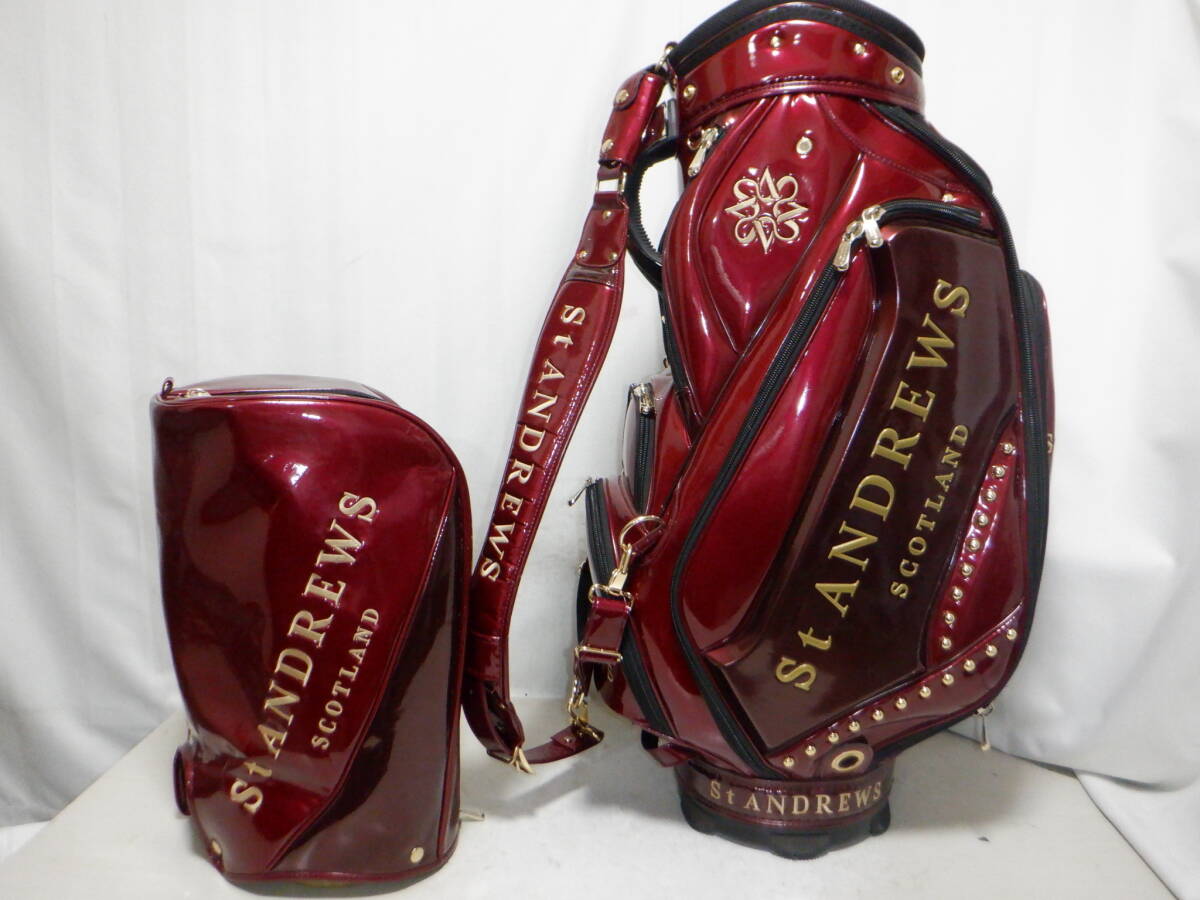 完売 St ANDREWS セントアンドリュース 9.5型3点式☆中古~美品 完売 St ANDREWS セントアンドリュース 9.5型3点式☆中古~美品