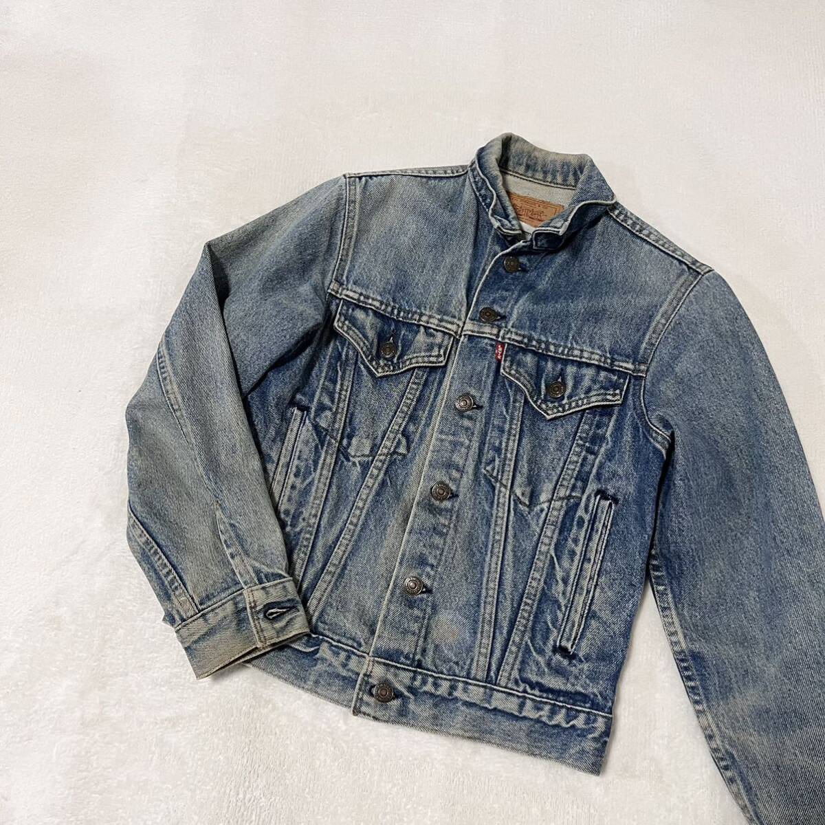 希少 Levi's リーバイス USA製 80's 70706 Gジャン Size14 S 希少 Levi's リーバイス USA製 80's 70706 Gジャン Size14 S