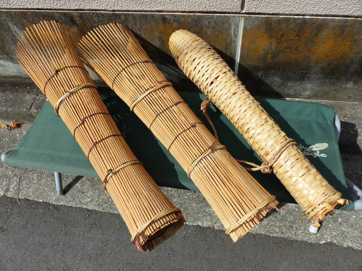 1 うなぎ　鰻筒　竹製　漁具　罠　胴　もんどり_画像1