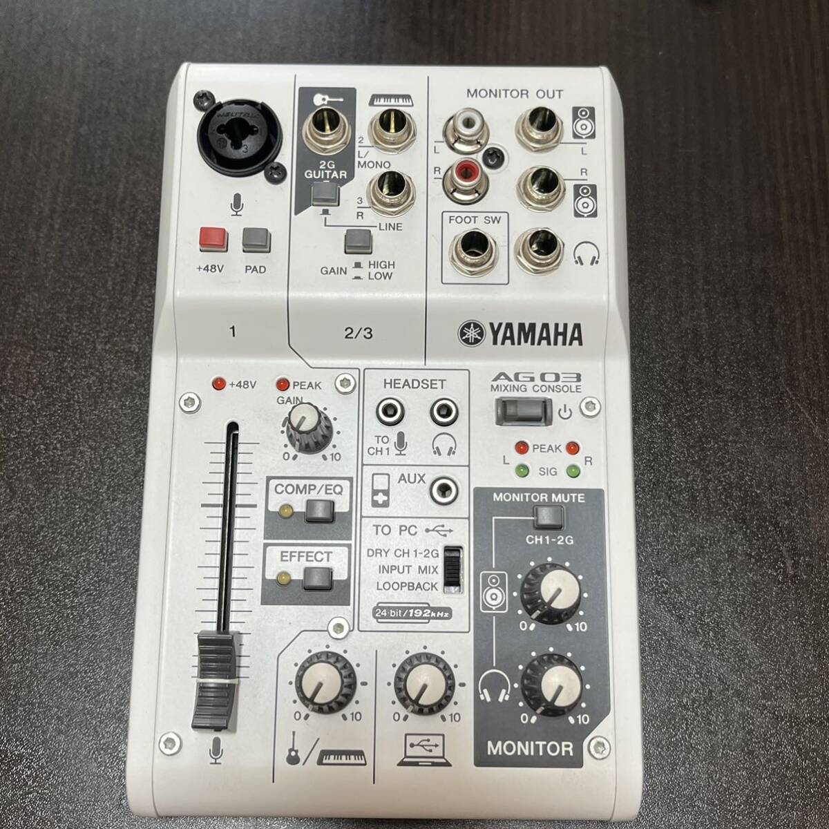  Yamaha Live -stroke Lee ming mixer AG03 code attaching 