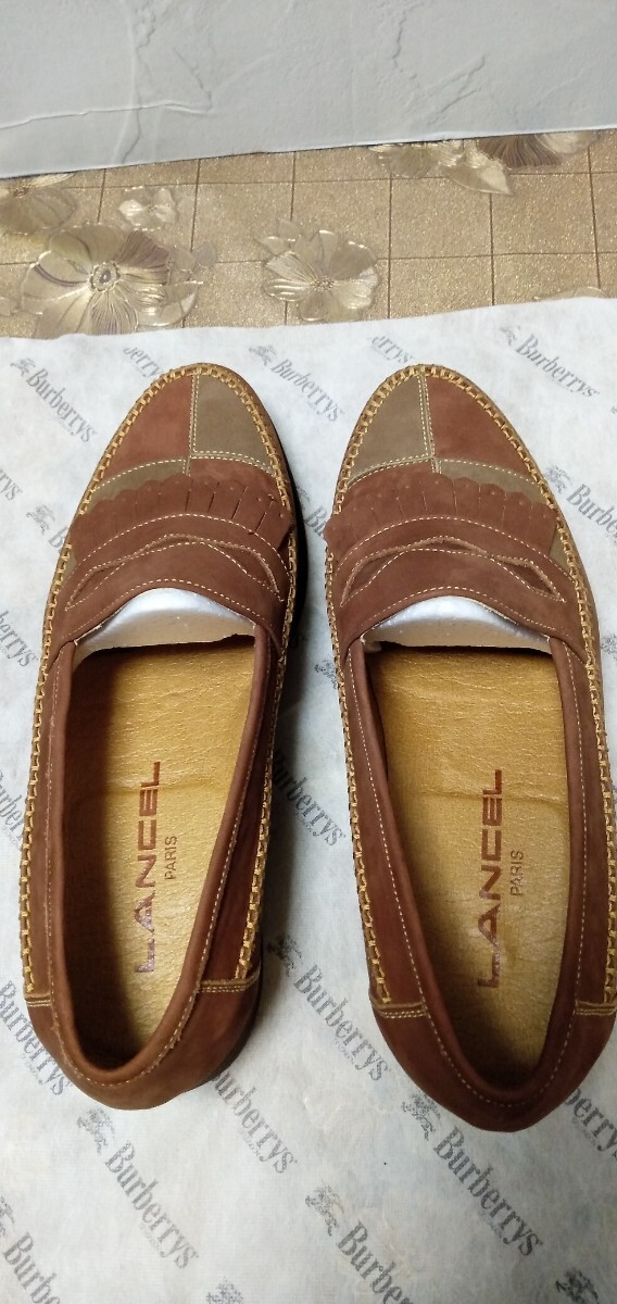 LANCEL ランセル 紳士 靴 サイズ 　24.5ｃｍ　EE　日本製_画像4