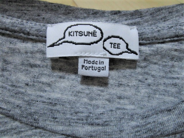 KITSUNE　メゾンキツネ　Tシャツ　ポルトガル製_画像5