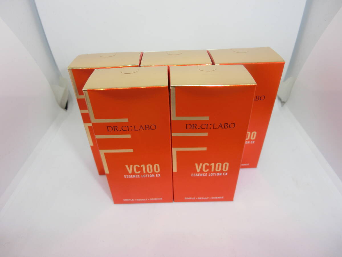 Dr.Ci:Labo ドクターシーラボ VC100エッセンスローション VエッセンスローションEX20 化粧水 28ml 5個セット 140ml 未使用 の画像1