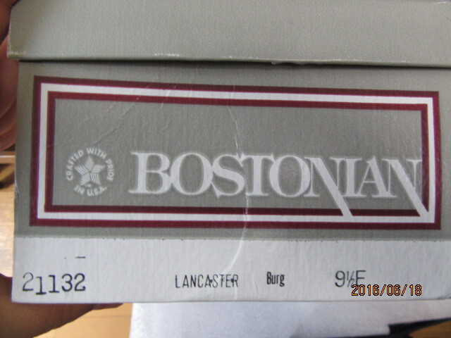 アメリカ Bostonian Wingtip ドレス　 スムース　9.5ＥＣ_画像10