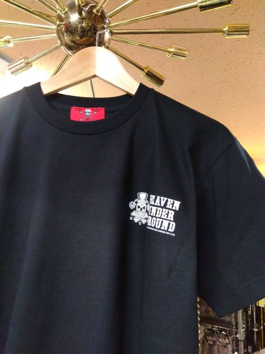 SサイズCREAMSODAクリームソーダHUGスカルウェブTシャツ検索用新品ロカビリーブラックキャッツビスキャッツ青野美沙稀ピンクドラゴンCKB_画像4