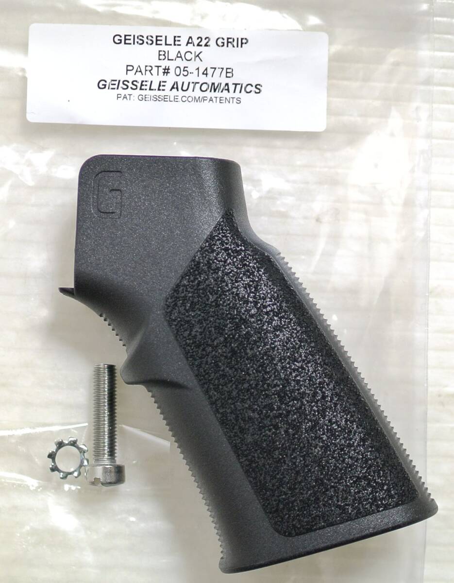 実物 Geissele A22 グリップ 黒 Yahoo!オークション - 実物 Geissele A22 Grip グリップ