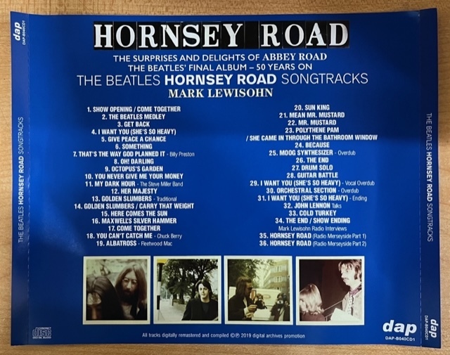 THE BEATLES / NO.3 ABBEY ROAD N.W.8: STEREO REMASTER＋HORNSEY ROAD (2CD) ビートルズ_画像3
