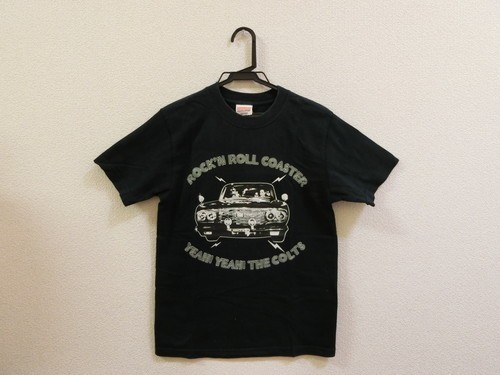 (28686)マックショウ　MACK SHOW　コルツ　Tシャツ　半袖　ブラック　S　USED_素材は写真参照下さい。