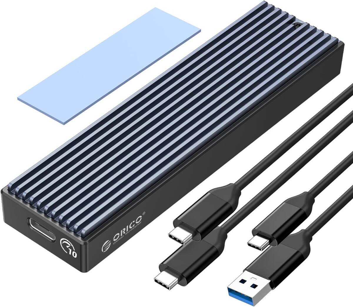 ORICO M.2 SSD 外付けケース M2 SSD ケース NVMe / SATA 両対応 USB3.2の画像1